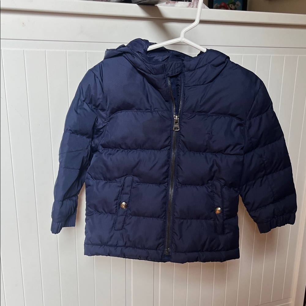 Polo by Ralph Lauren Dark Blue Kids Puffer Jacket